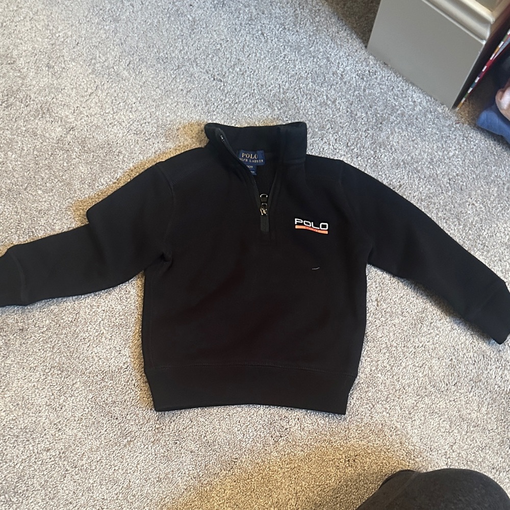 Polo by Ralph Lauren Navy Quarter-Zip Pullover